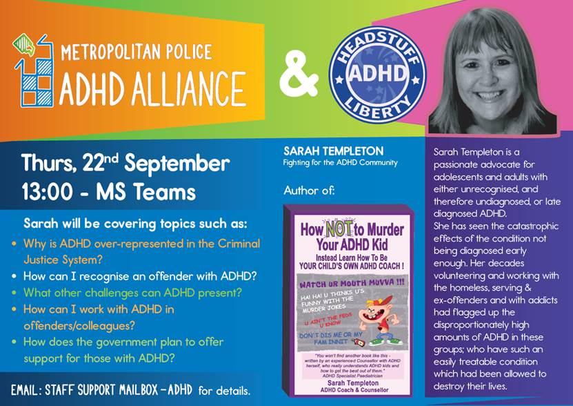 ADHD and the Criminal Justice System with Sarah Templeton